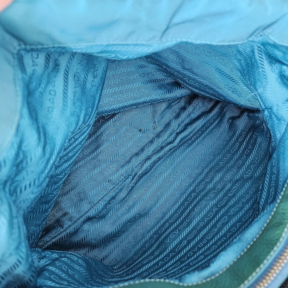 Prada Tessuto Nylon Turquoise Tote bag - Picture 9 of 13